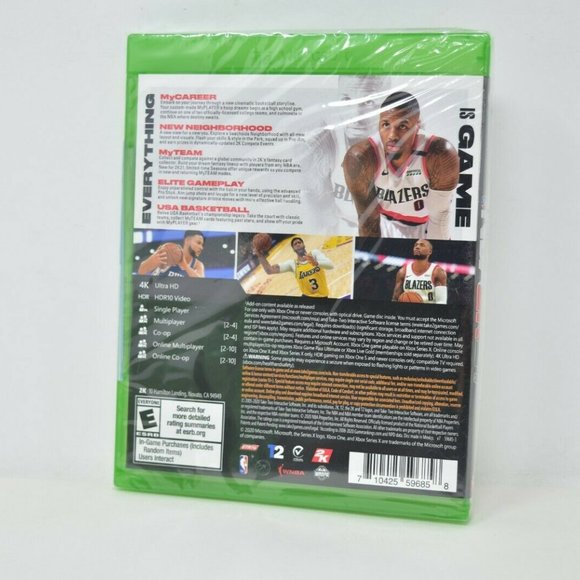 NBA 2K21 (Microsoft Xbox One, 2020) - NEW SEALED !!! - Picture 2 of 2